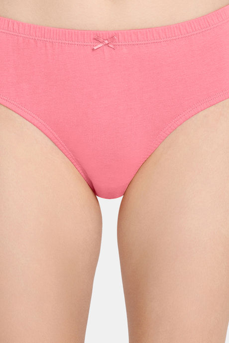 Rosaline Medium Rise Full Coverage Hipster Panty (Pack of 3) - Multicolor — image 5